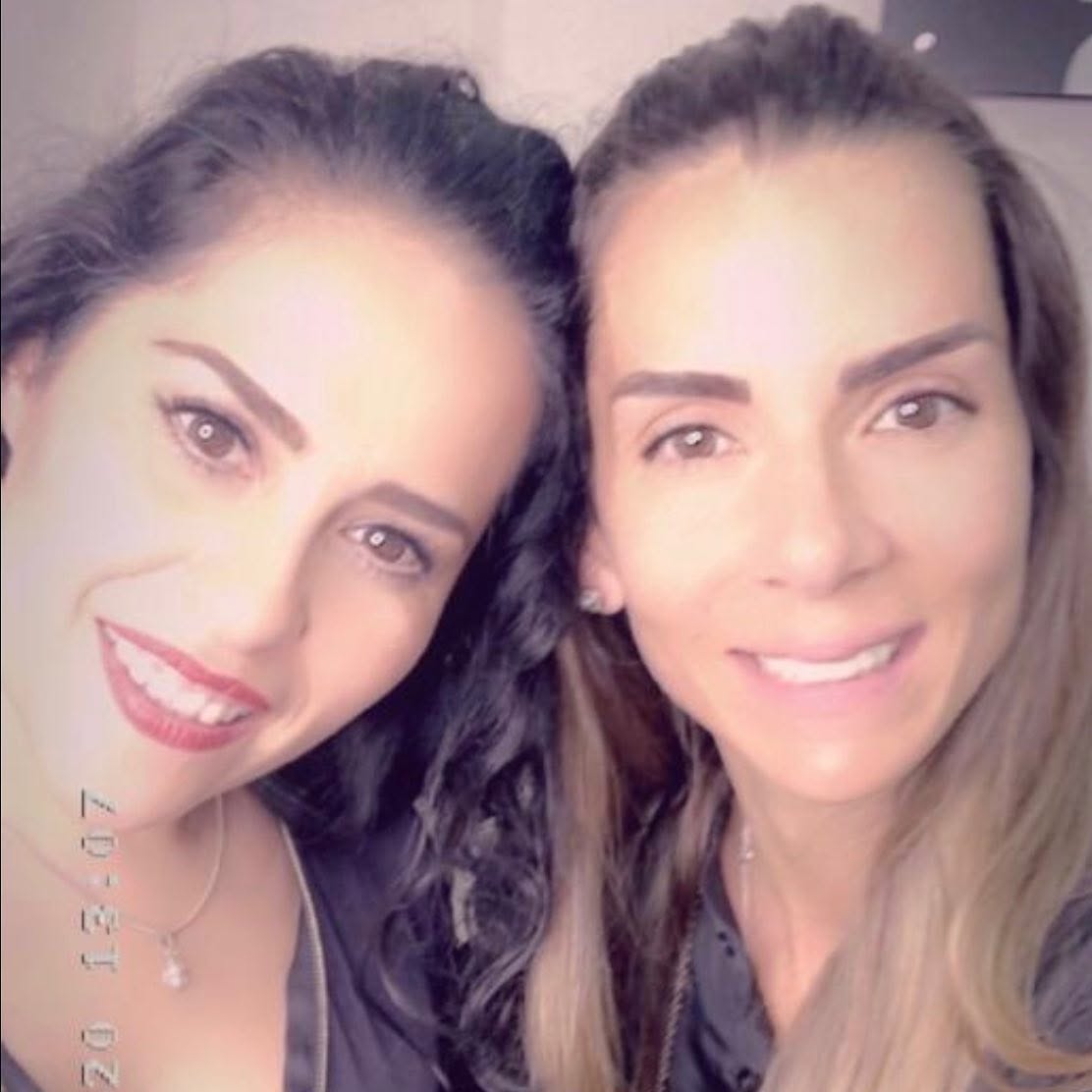 Alejandra Tapia con Dionisio