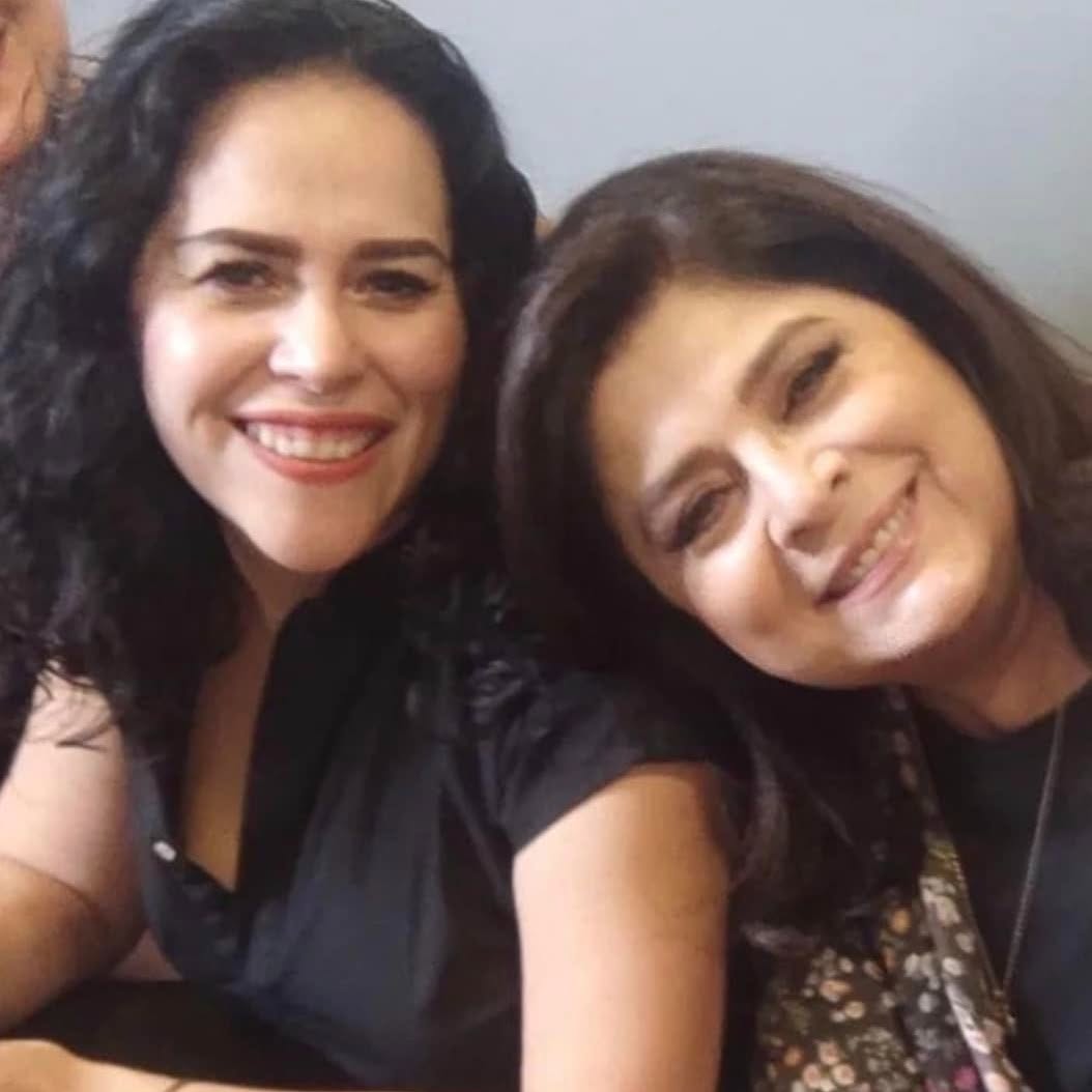 Alejandra Tapia con Victoria Ruffo